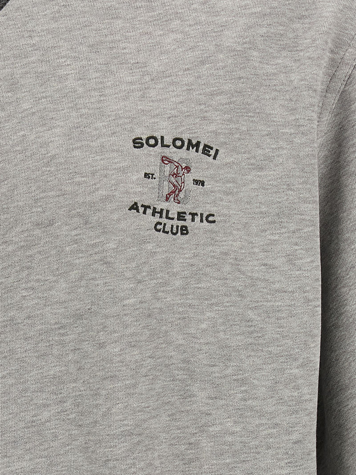 Brunello Cucinelli Gray Cotton Sweatshirt