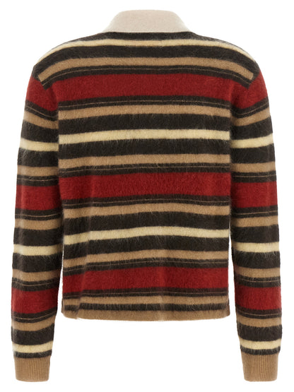 Guest in Residence Multicolor Cashmere Polo Shirt