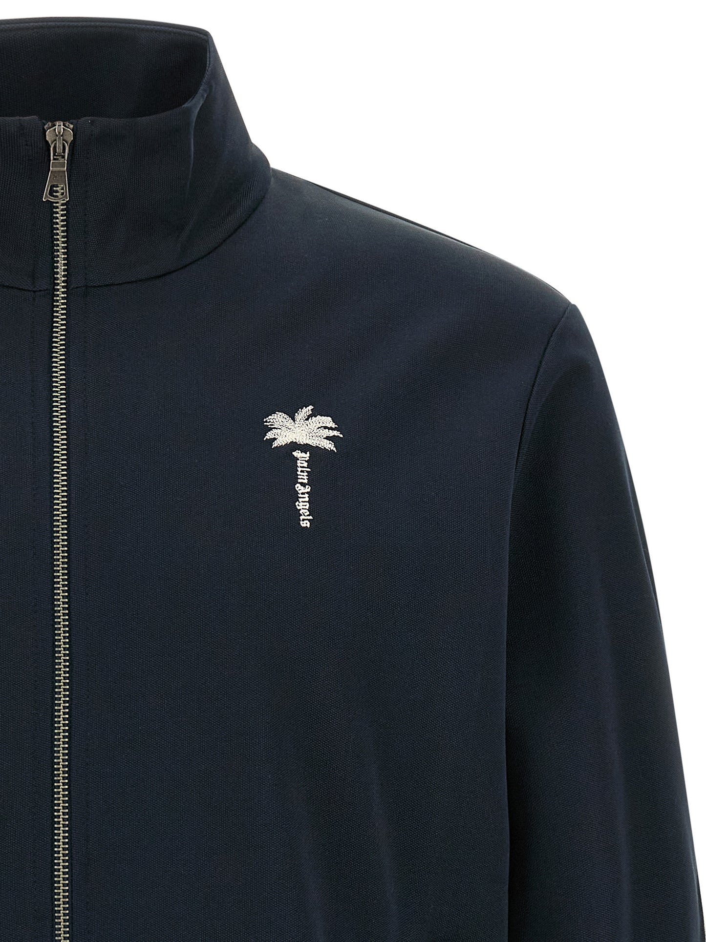 Palm Angels Blue Polyester Sweatshirt