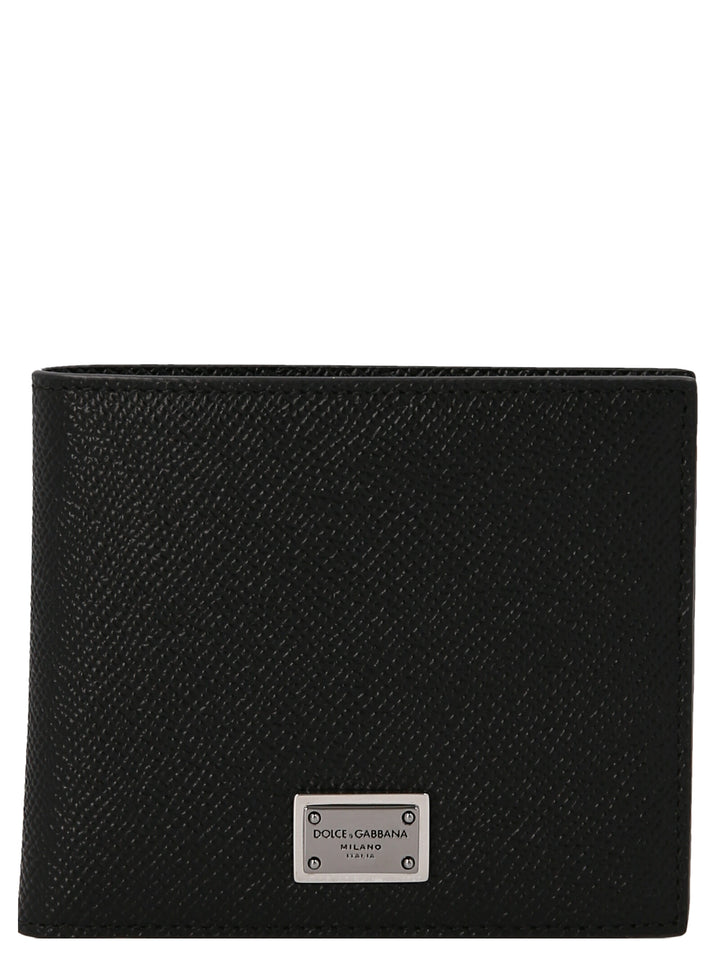 Dolce & Gabbana Black Calfskin Wallet