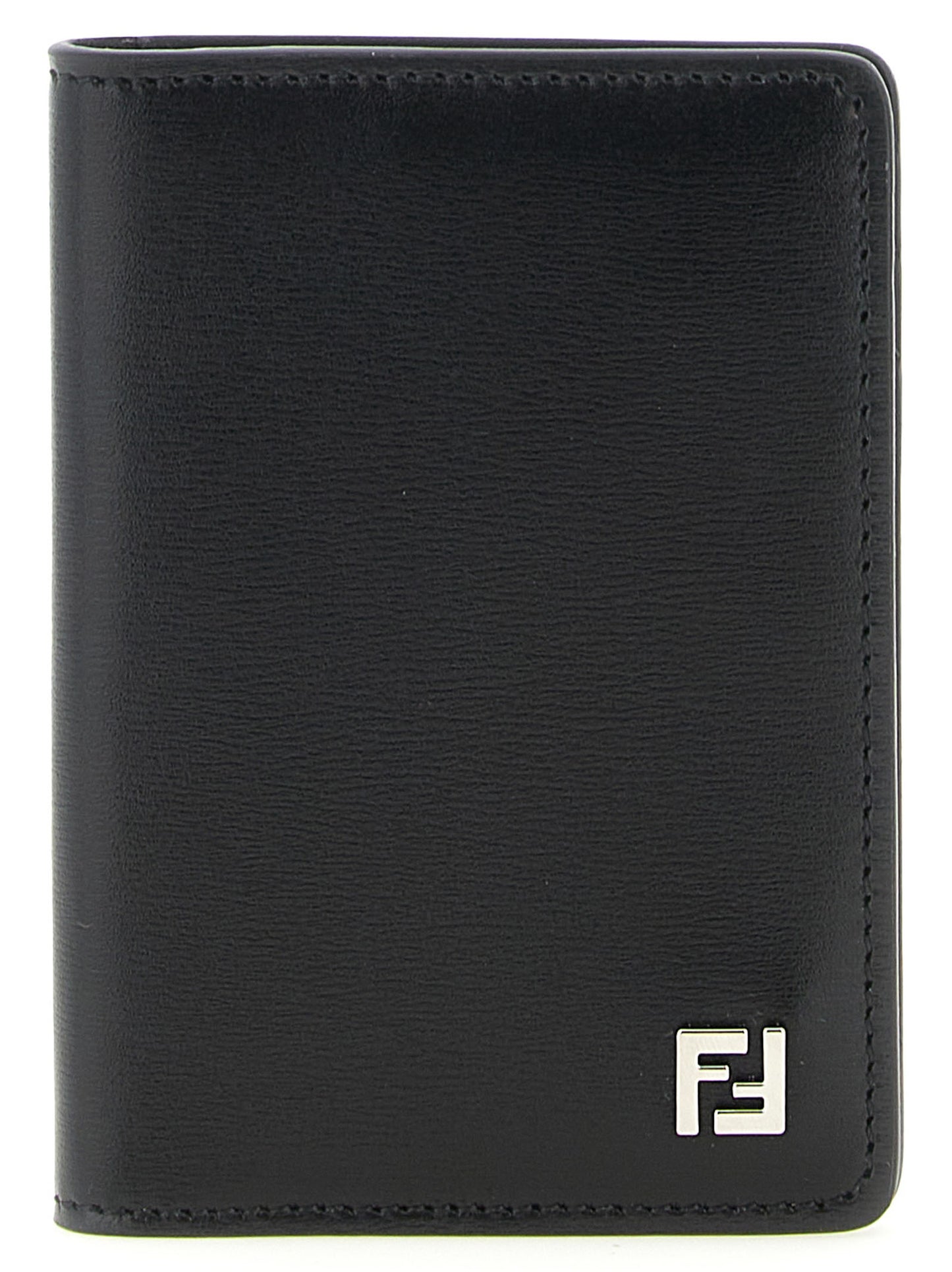 Fendi Black Calfskin Cardholder