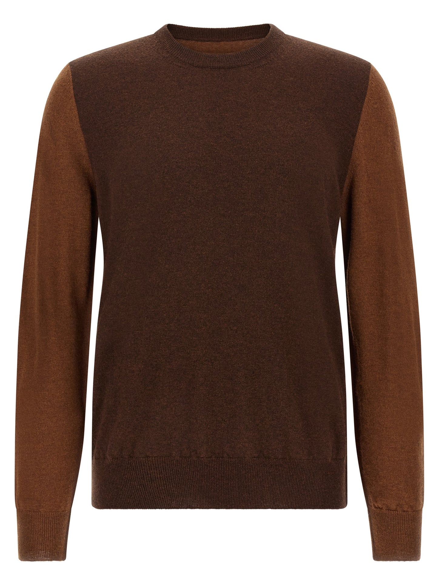 Maison Margiela Brown Wool Cardigan