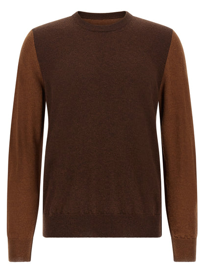 Maison Margiela Brown Wool Cardigan