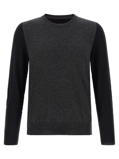 Maison Margiela Gray Wool Cardigan