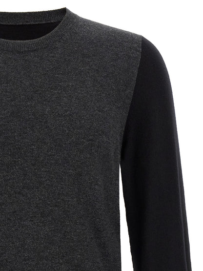 Maison Margiela Gray Wool Cardigan
