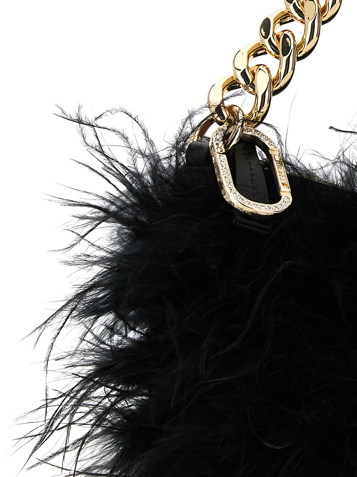 Twinset Black Polyester Clutch Bag