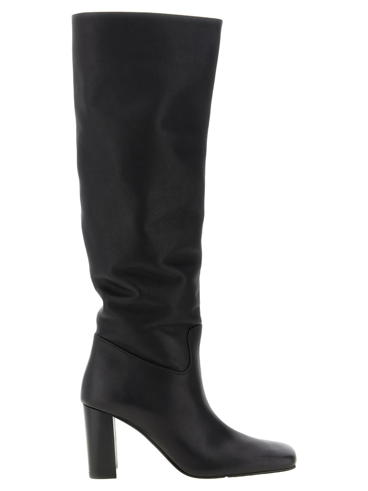 Khaite Black Calfskin Over The Knee