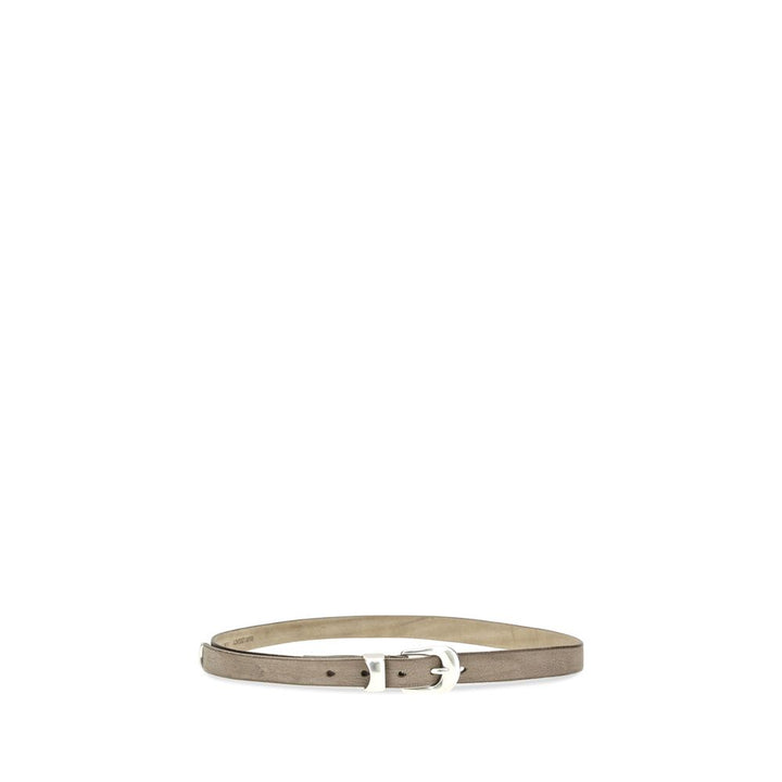 Our Legacy Brown Calf Leather Bos Taurus Thin Belt