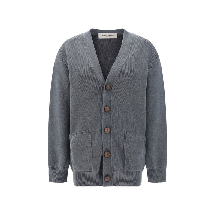 Golden Goose Gray Cotton Cardigan