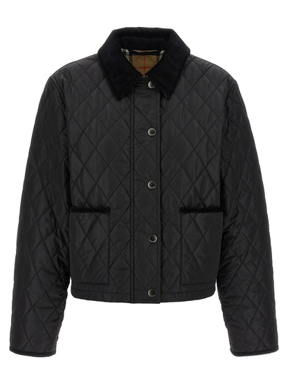 Burberry Black Polyamide Full-Length Jacket