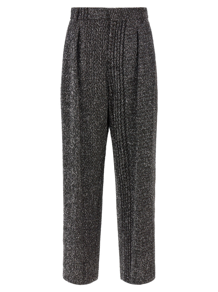 Missoni Black Polyamide Casual Pants