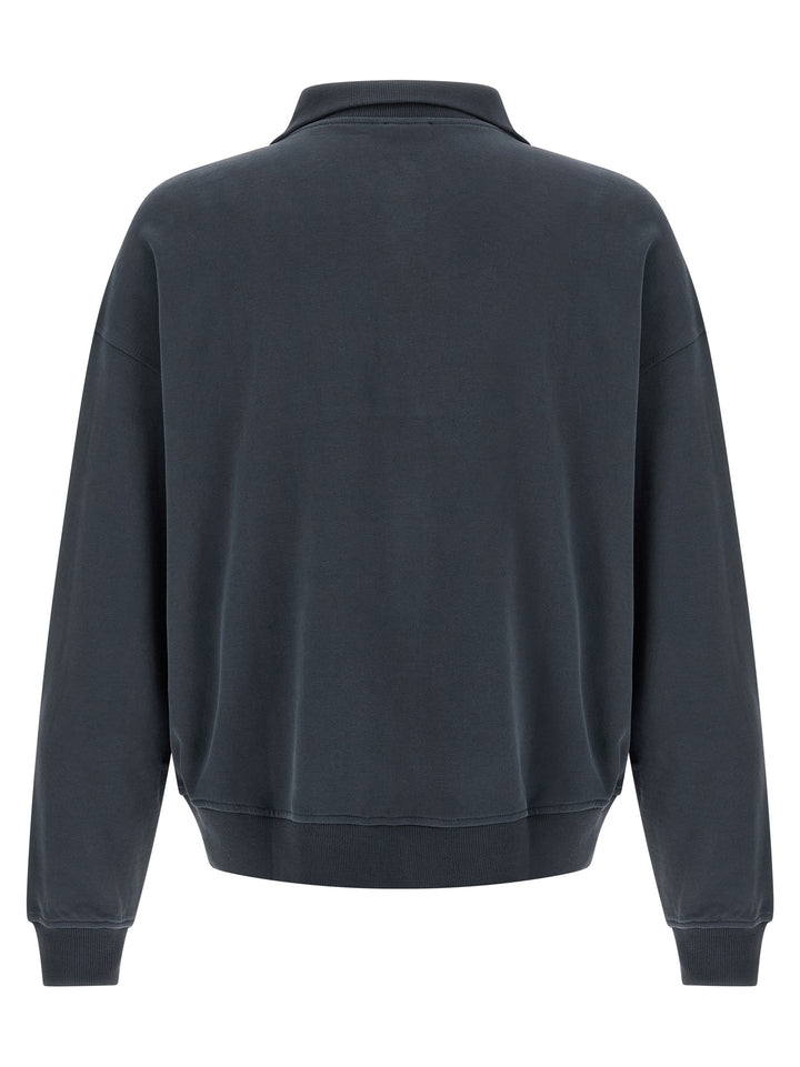 Brunello Cucinelli Blue Cotton Sweatshirt