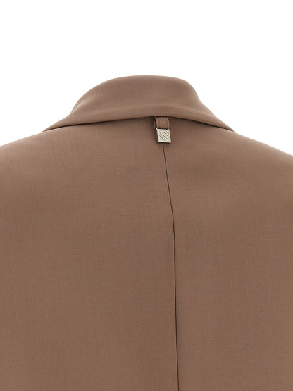 Giuseppe Di Morabito Beige Virgin Wool Blazer