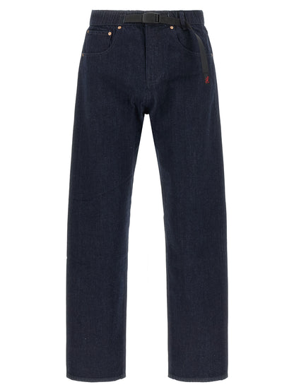 Gramicci Blue Cotton Jeans Denim
