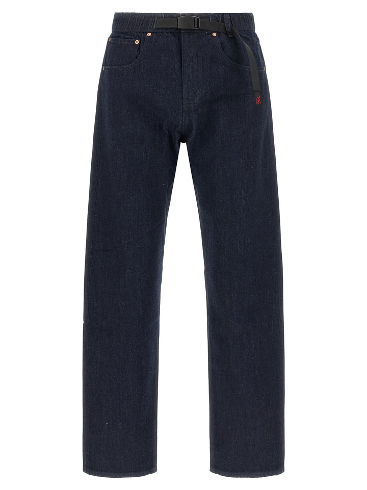 Gramicci Blue Cotton Jeans Denim