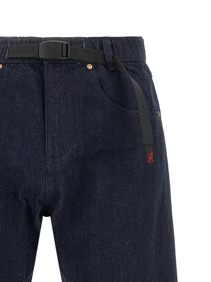 Gramicci Blue Cotton Jeans Denim