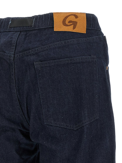 Gramicci Blue Cotton Jeans Denim