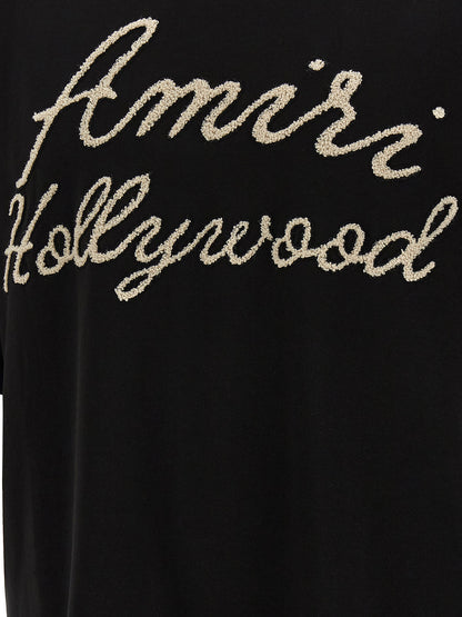 Amiri Black Cotton T-Shirt