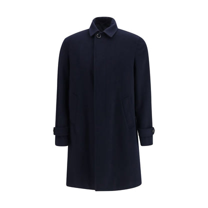 Lardini Blue Cashmere Coat