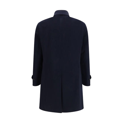 Lardini Blue Cashmere Coat