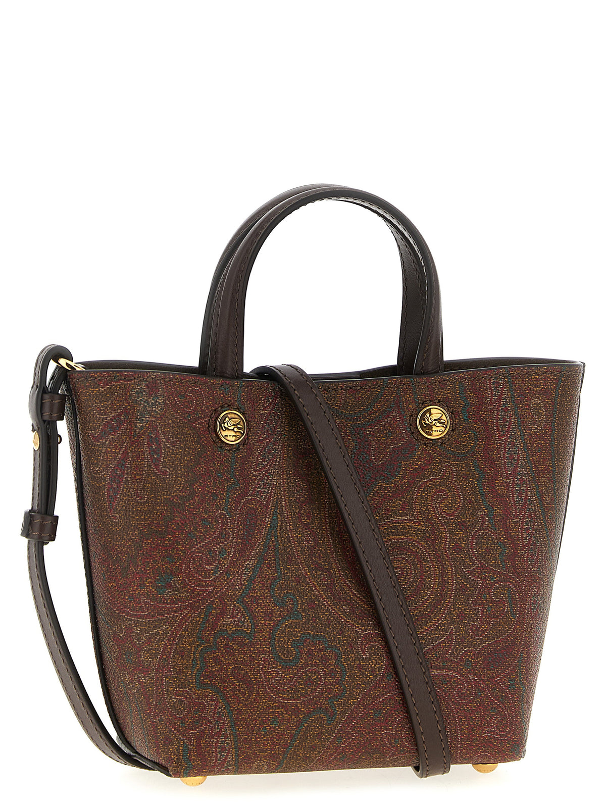 Etro Multicolor Cotton Tote Bag