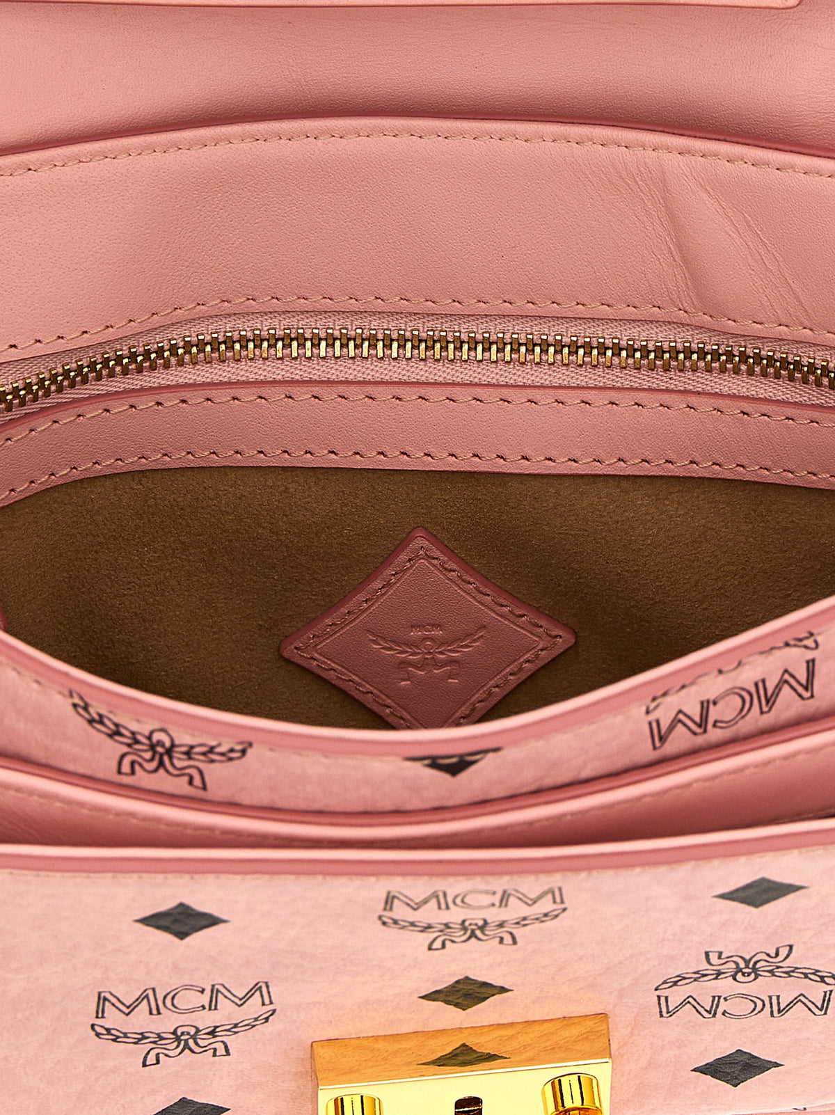 MCM Multicolor Polyethylene Crossbody Bag