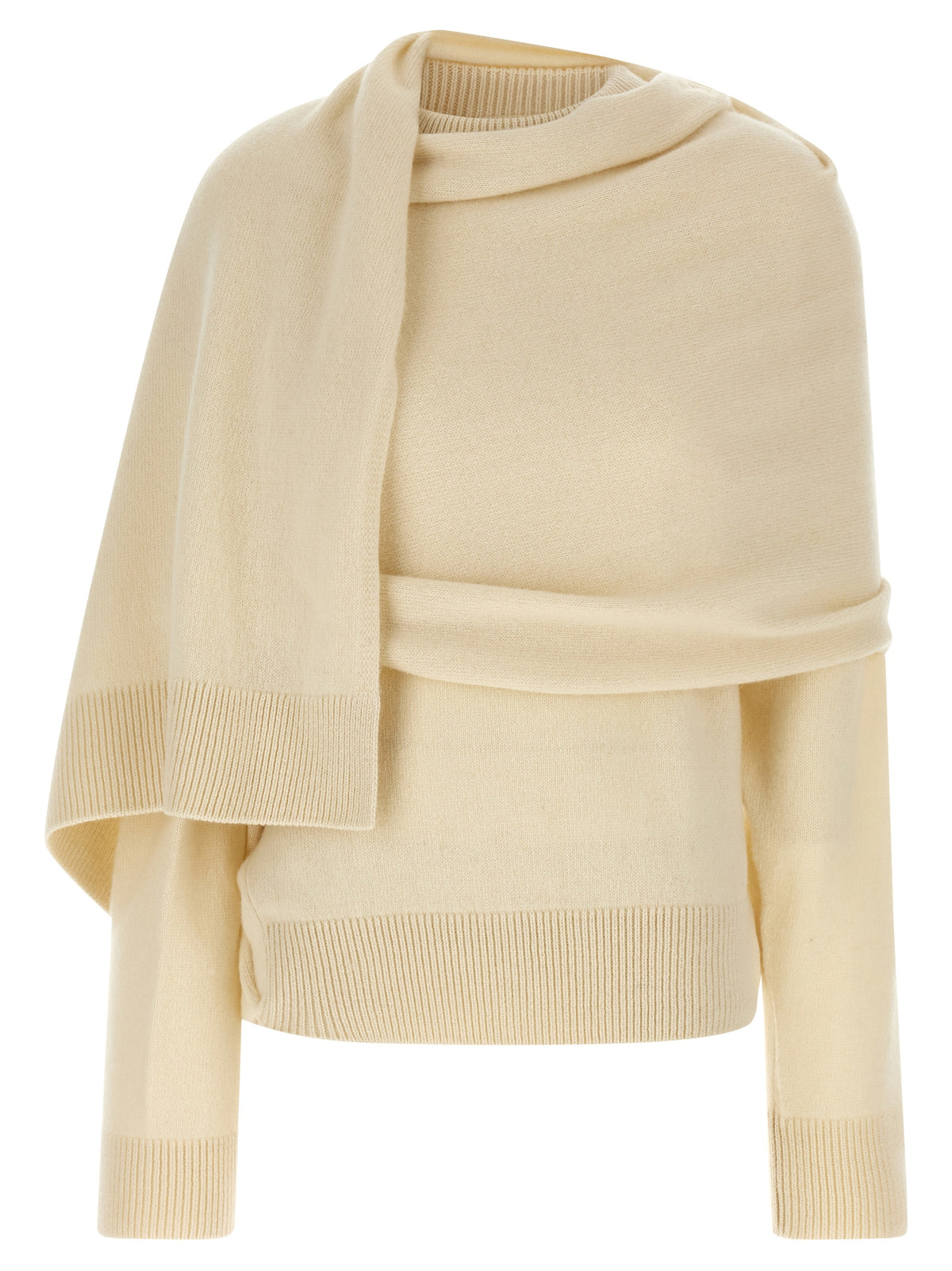 Armarium White Wool Cardigan