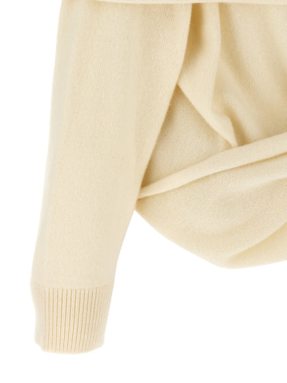 Armarium White Wool Cardigan