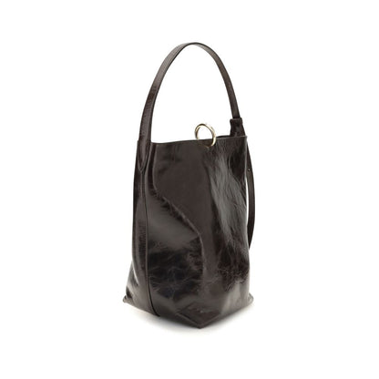 Benedetta Bruzziches Black Calf Leather Bos Taurus Shoulder Bag