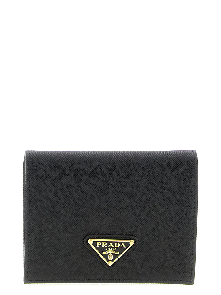 Prada Black Calfskin Cardholder
