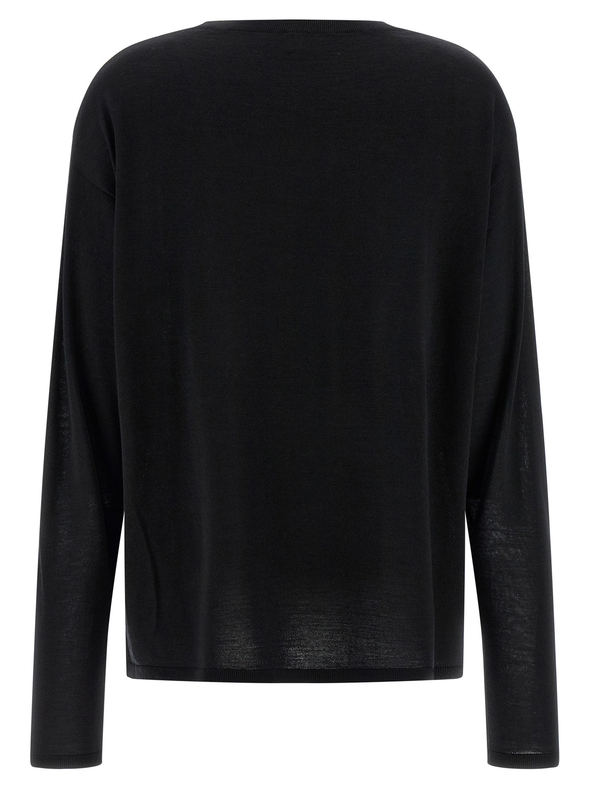 TOTEME Black Wool Cardigan