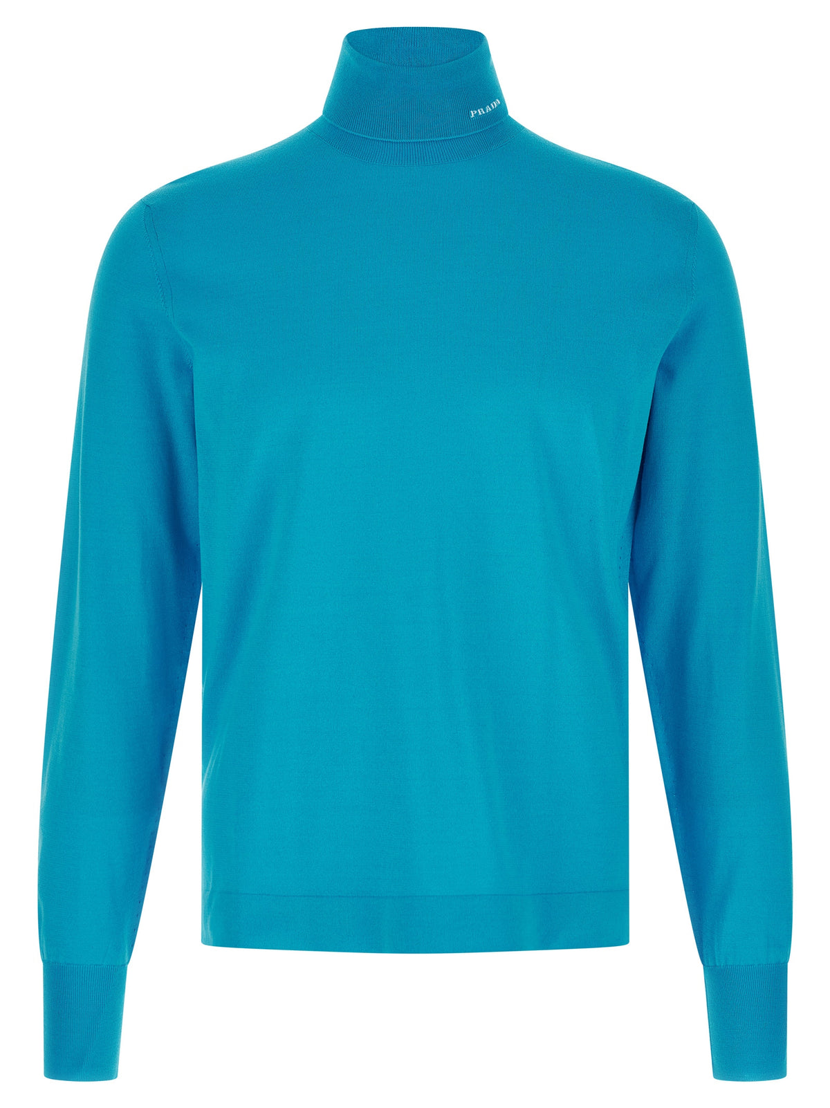 Prada Blue Cotton Cardigan