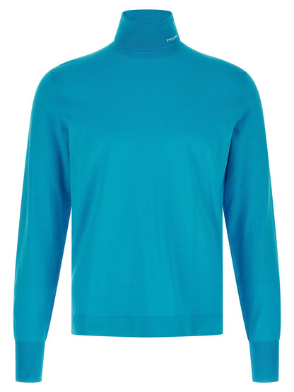 Prada Blue Cotton Cardigan
