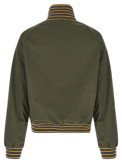 Prada Bicolor Polyester Bomber