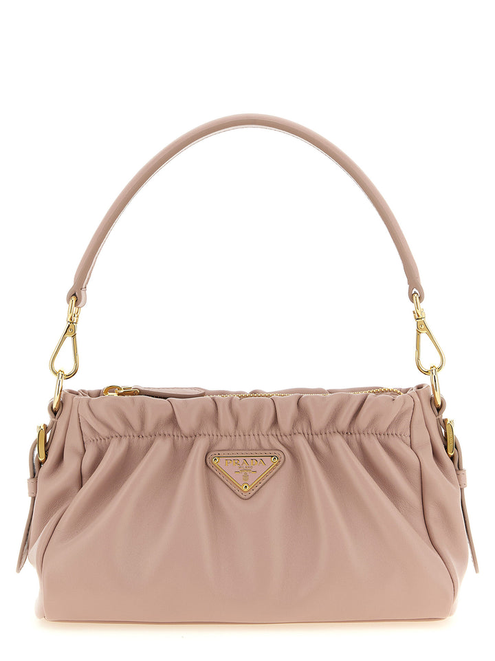 Prada Multicolor Lamb Leather Shoulder Bag