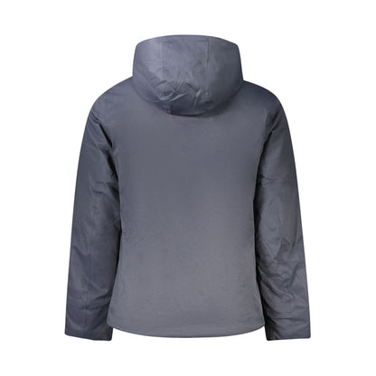 K-WAY Blue Polyester Men's Jacket
