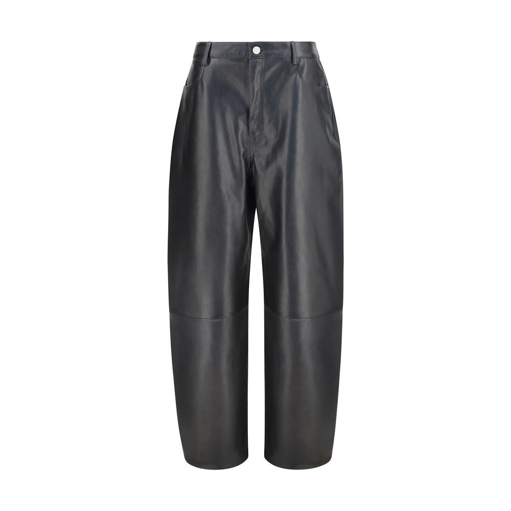 Arma Black Leather Pants