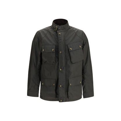 Belstaff Bicolor Cotton Full-Length Jacket