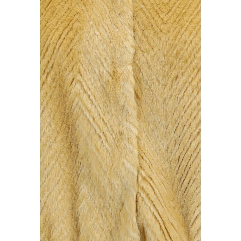 Forte_Forte Gold Modacrylic Bomber
