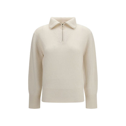 Forte_Forte White Wool Oves Aries Sweatshirt