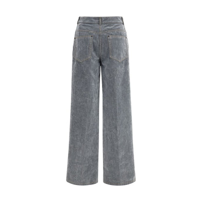 Forte_Forte Gray Cotton Jeans Denim