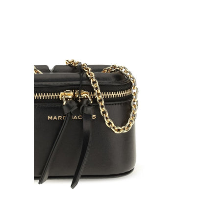 Marc Jacobs Black Calf Leather Bos Taurus Shoulder Bag