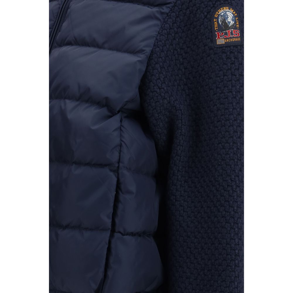 Parajumpers Blue Polyamide Full-Length Jacket