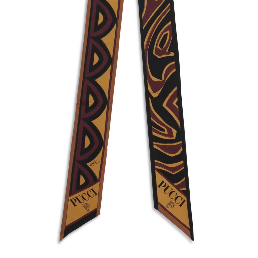 Emilio Pucci Multicolor Silk Scarf