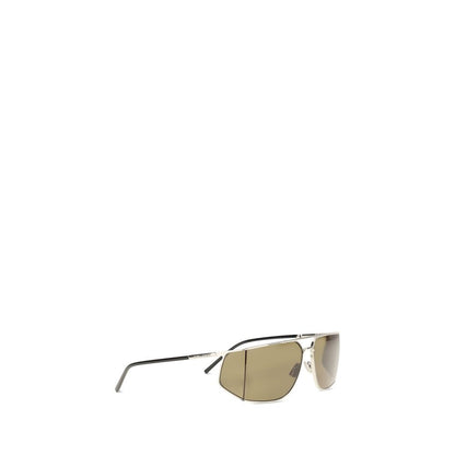 Saint Laurent Silver Metal Sunglasses