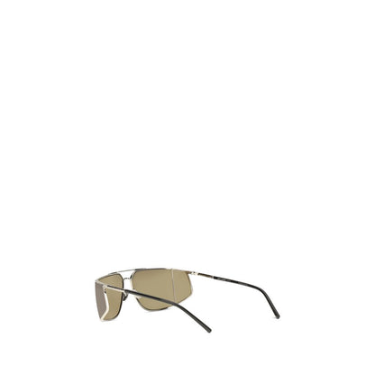 Saint Laurent Silver Metal Sunglasses
