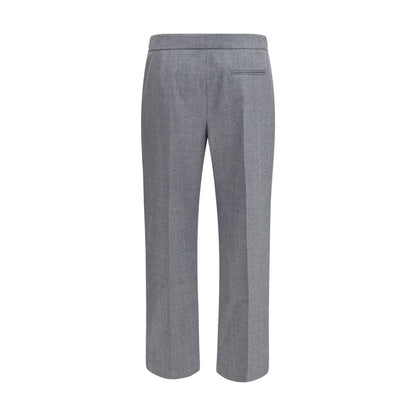 Alexander McQueen Gray Wool Oves Aries Casual Pants