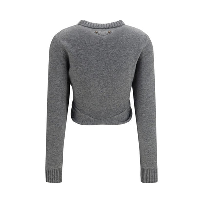 Balenciaga Gray Wool Oves Aries Sweatshirt