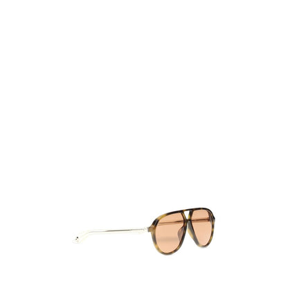 Alexander McQueen Brown Acetate Sunglasses