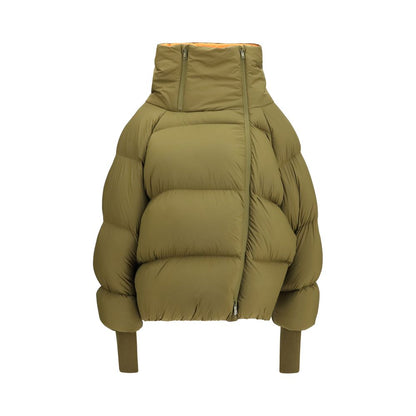 Ganni Bicolor Polyamide Full-Length Jacket